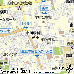 長野県須坂市須坂179周辺の地図