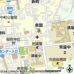 長野県須坂市須坂811周辺の地図