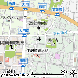 長野県長野市鶴賀権堂町2348周辺の地図