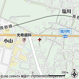長野県須坂市塩川28周辺の地図