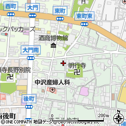 長野県長野市鶴賀権堂町2345周辺の地図