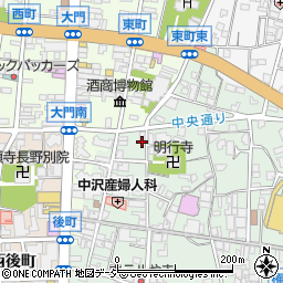 長野県長野市鶴賀権堂町2345周辺の地図