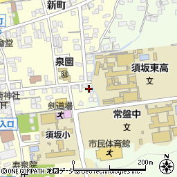 長野県須坂市須坂806周辺の地図