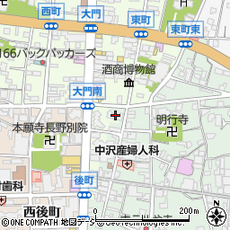 長野県長野市鶴賀権堂町2338周辺の地図