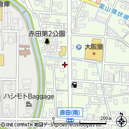 赤田かがやき薬局周辺の地図