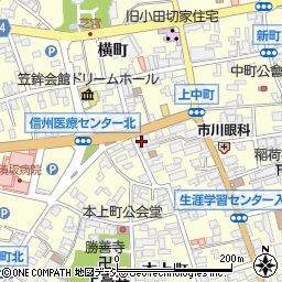 長野県須坂市須坂151周辺の地図
