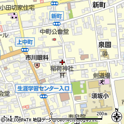 長野県須坂市須坂725周辺の地図
