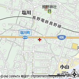 長野県須坂市塩川645-7周辺の地図