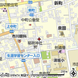 長野県須坂市須坂723周辺の地図