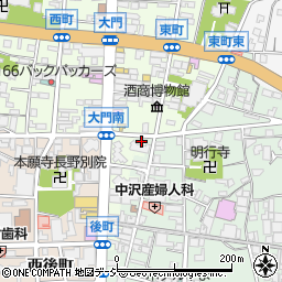 長野県長野市鶴賀権堂町2339周辺の地図