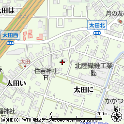 石川県河北郡津幡町太田い124周辺の地図