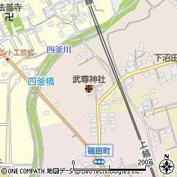 武尊神社周辺の地図