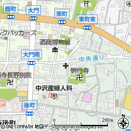 長野県長野市鶴賀権堂町2344周辺の地図