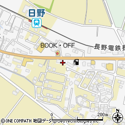 長野県須坂市高梨2493周辺の地図
