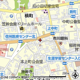 長野県須坂市須坂153周辺の地図