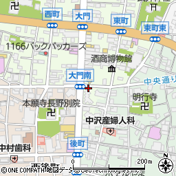 長野県長野市長野東後町34周辺の地図