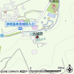 須坂温泉周辺の地図