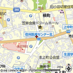 長野県須坂市須坂264周辺の地図