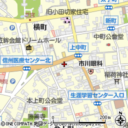 長野県須坂市須坂157周辺の地図