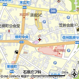 長野県須坂市須坂374周辺の地図
