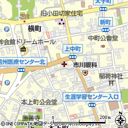 長野県須坂市須坂158周辺の地図