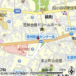 長野県須坂市須坂262周辺の地図