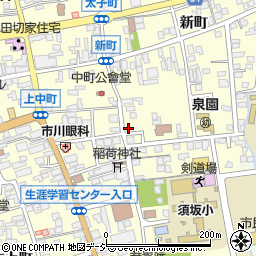 長野県須坂市須坂714周辺の地図