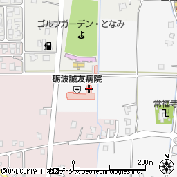 砺波誠友病院周辺の地図
