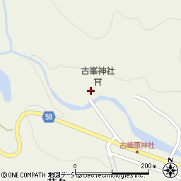 古峯神社社務所周辺の地図