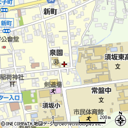 長野県須坂市須坂809周辺の地図