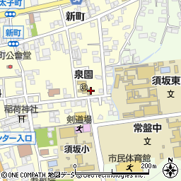 長野県須坂市須坂836周辺の地図