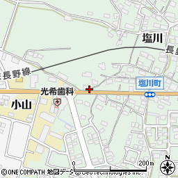 長野県須坂市塩川57周辺の地図