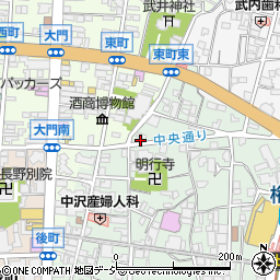 長野県長野市鶴賀権堂町2390周辺の地図