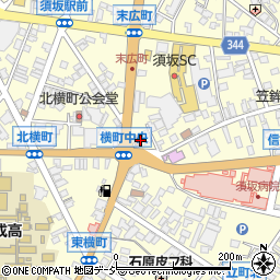 長野県須坂市須坂357周辺の地図