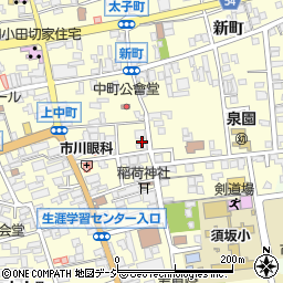 長野県須坂市須坂710周辺の地図