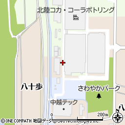 富山県砺波市八十歩1周辺の地図