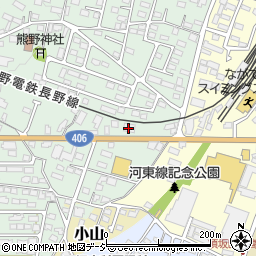 らく天　須坂店周辺の地図