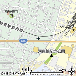 アクア　須坂店周辺の地図