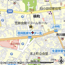 長野県須坂市須坂256周辺の地図