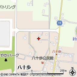 富山県砺波市八十歩58周辺の地図