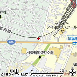 長野県須坂市塩川490周辺の地図