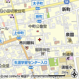 長野県須坂市須坂188周辺の地図