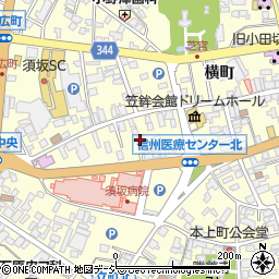 長野県須坂市須坂396周辺の地図