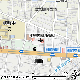 長野県長野市三輪1249-2周辺の地図