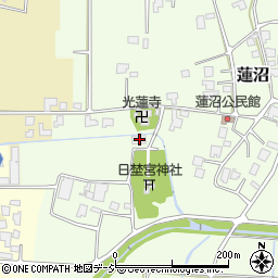 富山県小矢部市蓮沼131-2周辺の地図