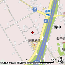 富山県小矢部市西中328周辺の地図