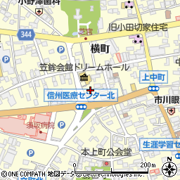 長野県須坂市須坂259周辺の地図