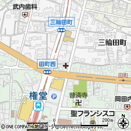 ルミアン長野店周辺の地図