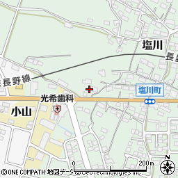 長野県須坂市塩川54周辺の地図