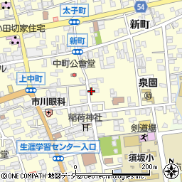 長野県須坂市須坂716周辺の地図